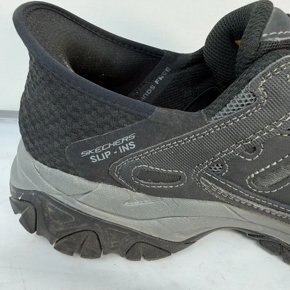 Skechers Slip-ins Cankton Faison Steel Toe Work Shoes Mens 10.5 Black 200211/BLK